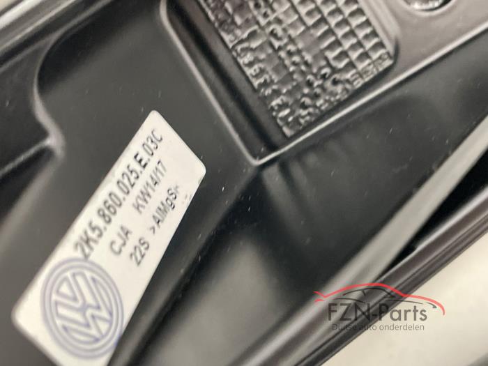VW Caddy 2K5 Maxi Dakdragers dakrails set links rechts Zwart