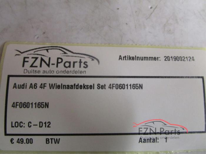 Audi A6 4F Wielnaafdeksel set 4 stuks