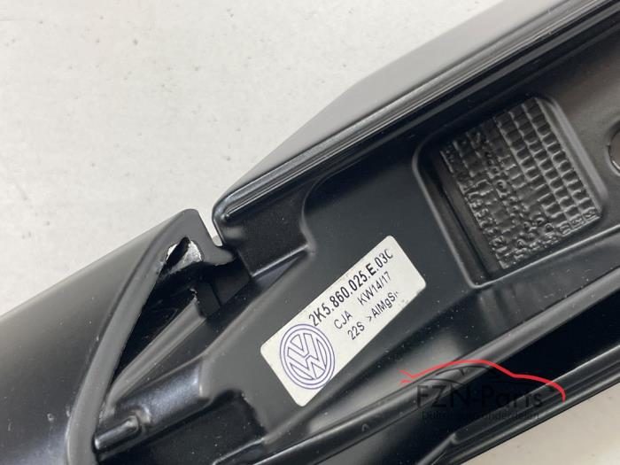 VW Caddy 2K5 Maxi Dakdragers dakrails set links rechts Zwart
