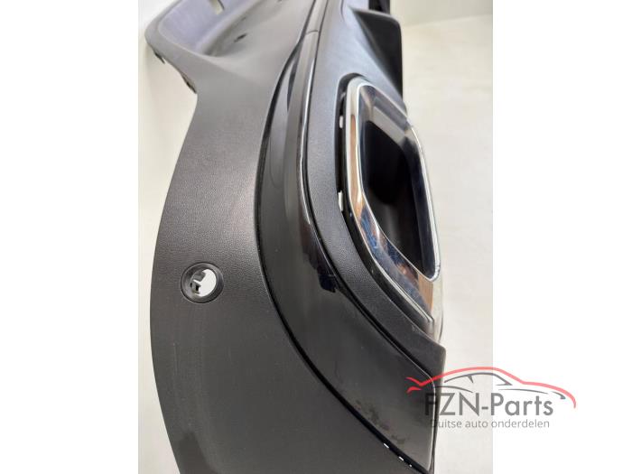 Mercedes-Benz W253 AMG-styling GLC-klasse Onderlip diffuser achterzijde
