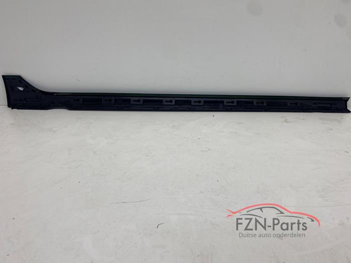VW Golf 8 R 5H Sideskirt links Zwart