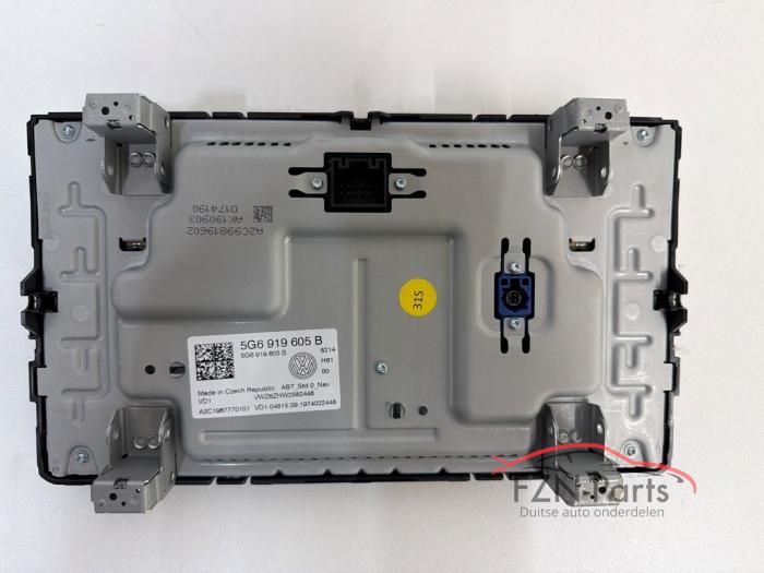 VW Golf 7 Facelift Navigatie display scherm