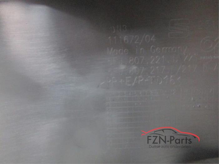 Seat Tarraco 5FJ Voorbumper 6PDC LED Mistlampen Deep Black Pearl