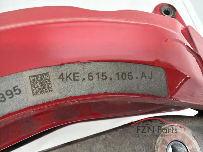 Audi E-Tron 4KE Remklauw Rechts-voor Rood