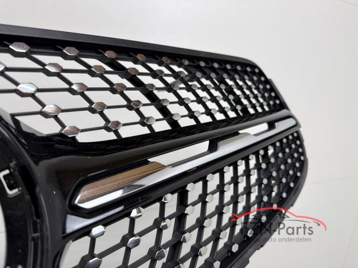 MB GLC W253 Facelift Grille hoogglans zwart Diamond grille