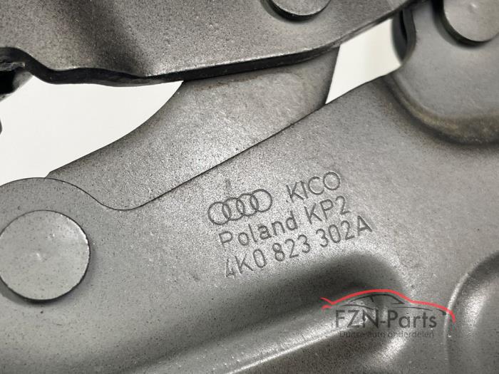 Audi A6 4K C8 Motorkap scharnieren set links rechts zwart