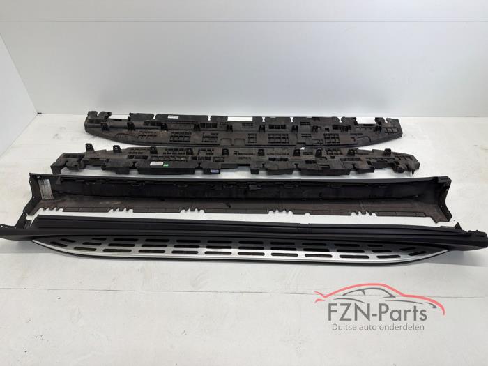 Mercedes-Benz GLE W167 Coupe Treeplank opstap set links rechts met houder
