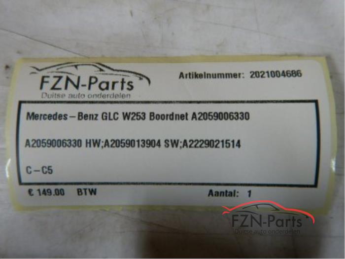 Mercedes-benz GLC W253 boordnet