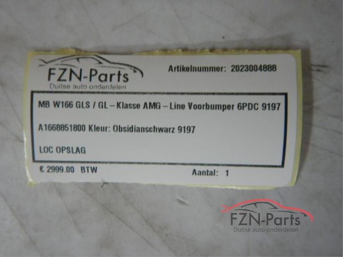Mercedes Benz W166 GLS / GL - Klasse AMG - Line Voorbumper 6PDC 9197