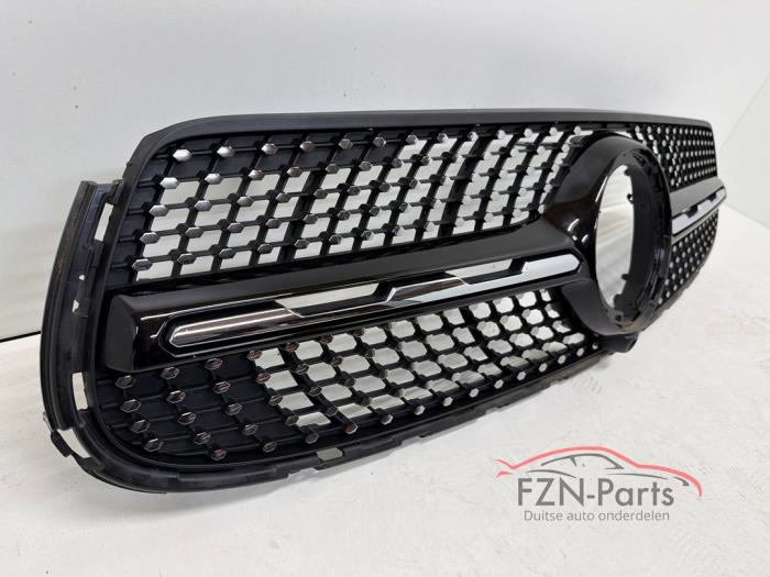 MB GLC W253 Facelift Grille hoogglans zwart Diamond grille