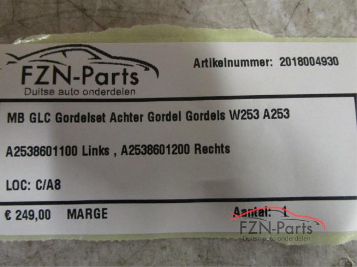 Mercedes-Benz GLC Gordelset Achter Gordel Gordels W253 A253