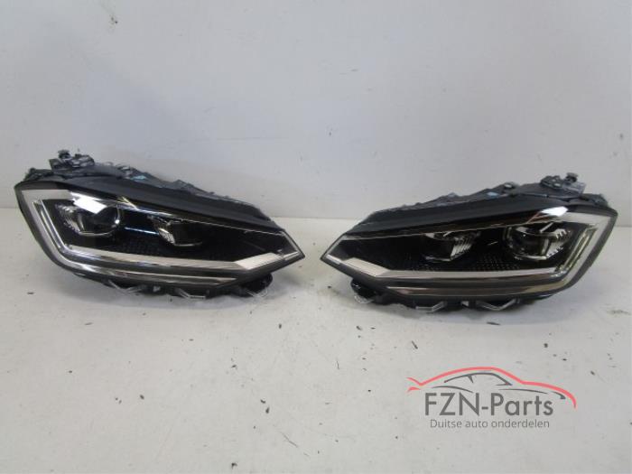VW Golf Sportsvan Facelift VOL LED Koplampen Set L+R 59 / 60