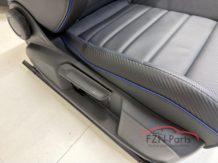 VW Golf 8 R Interieur Leer Carbon