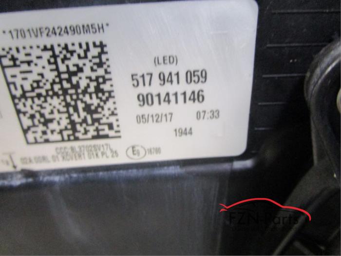 VW Golf Sportsvan Facelift VOL LED Koplampen Set L+R 59 / 60