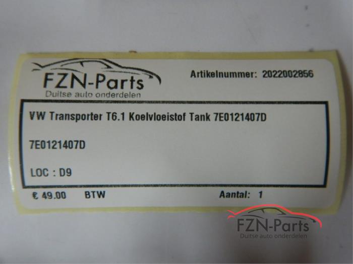 VW Transporter T6.1 Koelvloeistof Tank