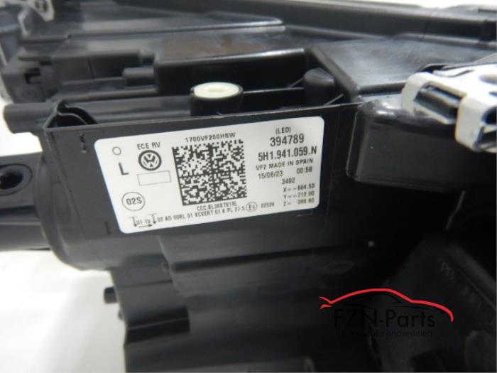 Koplampset links+rechts Volkswagen Golf (24459639)