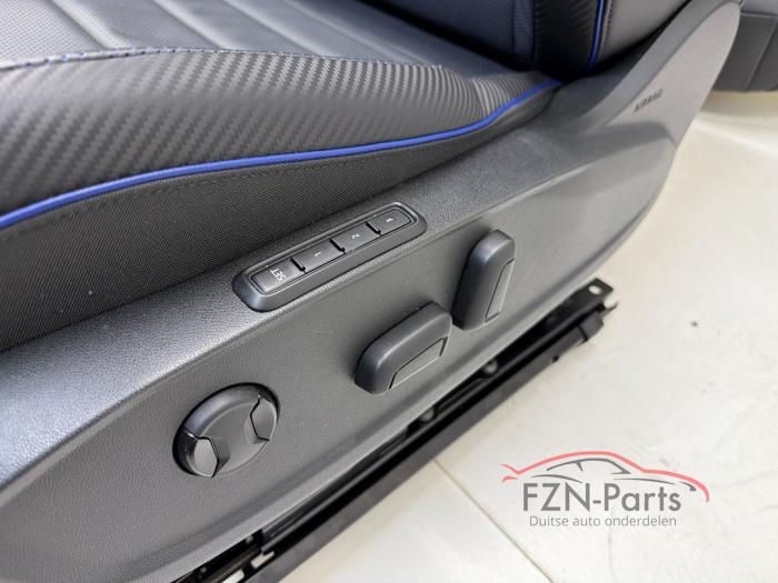 VW Golf 8 R Interieur Leer Carbon