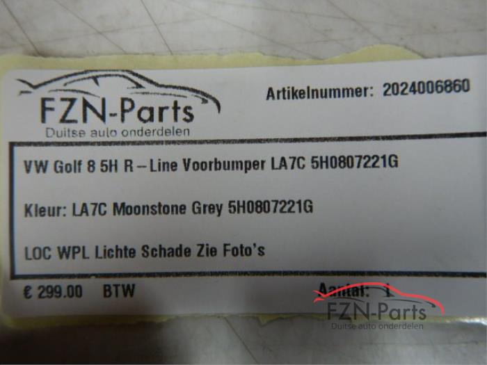 VW Golf 8 5H R-Line Voorbumper LA7C