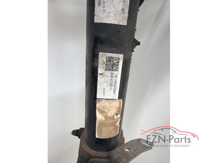 VW Golf 8 Wielophanging Fusee Veerpoot links-Voor