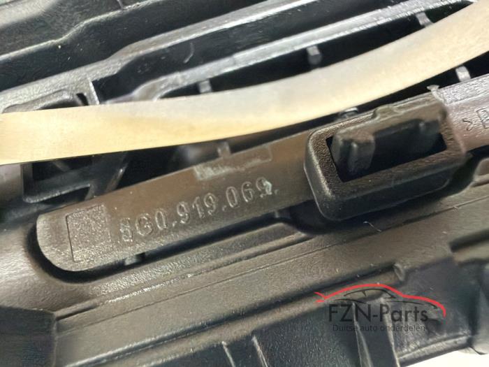 VW Golf 7 5G Kilometerteller inleg sierlijst hoogglans zwart