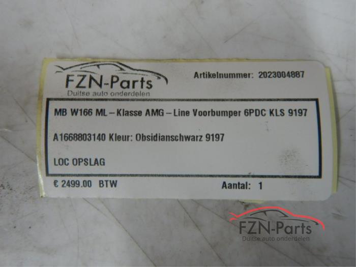 Mercedes Benz W166 ML-Klasse AMG-Line Voorbumper 6PDC KLS 9197