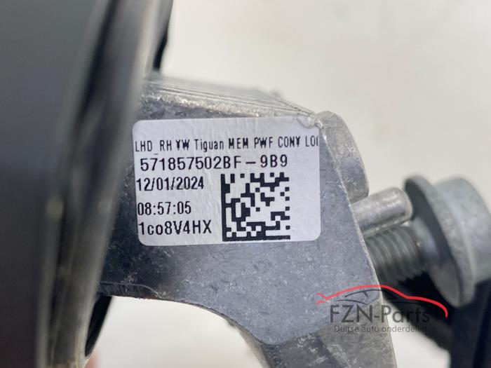 VW Tiguan 571 Zij, Buitenspiegel Rechts Side-Assist LC7Q