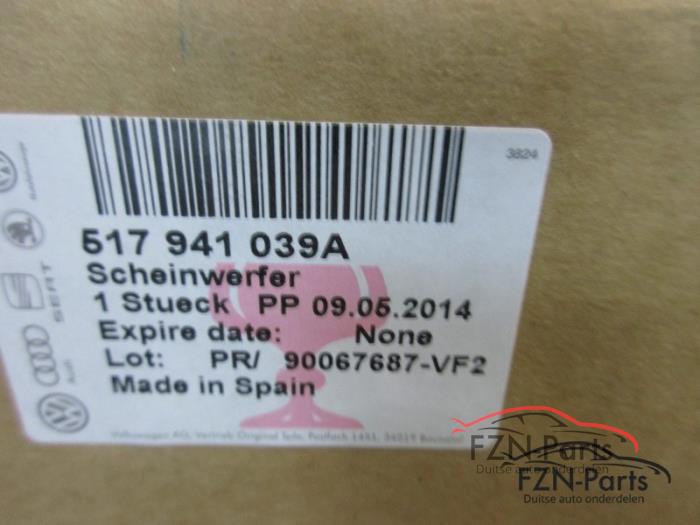 VW Golf Sportsvan Xenon Koplamp Links L 31 39 Bi-Xenon.