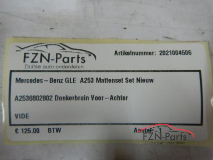 Matten Set Mercedes GLE (24576009)