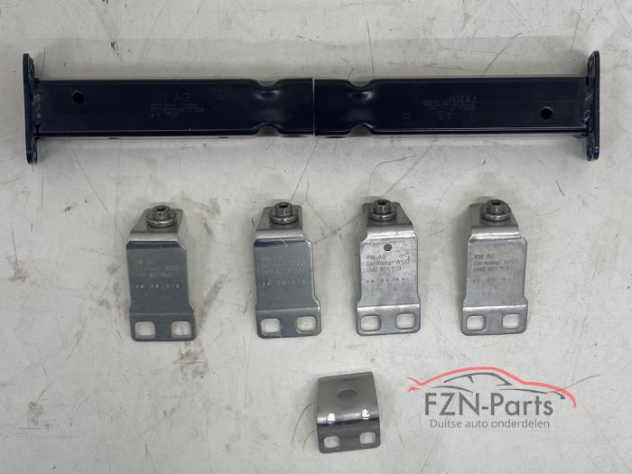 Audi Q7 4M Chassisbalk Voorzijde Set