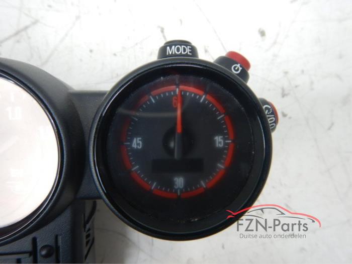 Mini Cooper JCW F55 Chrono Pakket Turbo Drukmeter