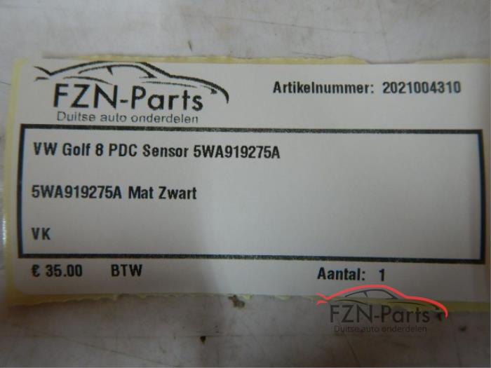 VW Golf 8 PDC Sensor