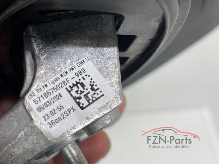 VW Tiguan 571 Zij, Buitenspiegel Rechts Side-Assist LO41