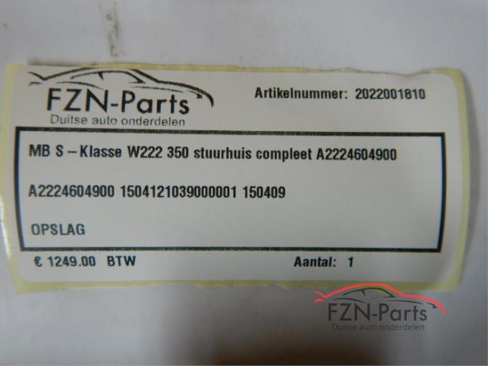 Stuurhuis Mercedes S-Klasse (22742418)