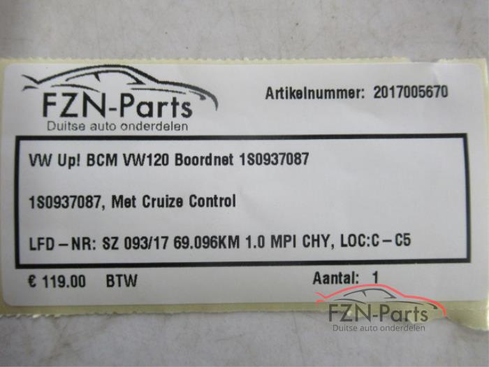 VW Up! Boordnet BCM