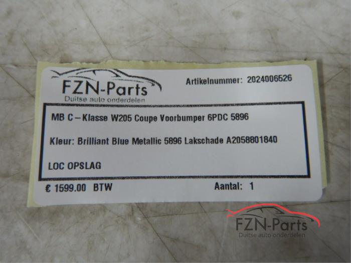 Mercedes-Benz C-Klasse Coupe W205 Voorbumper AMG Style 6PDC 5896