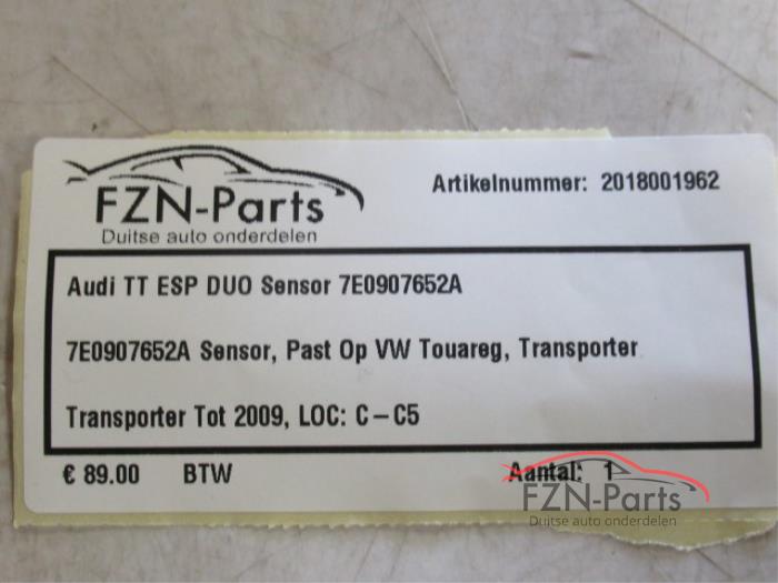 Esp Duo Sensor Audi TT (22742074)