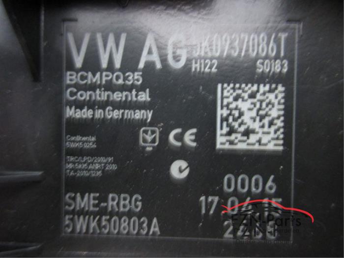 VW Sharan 7N0 Boordnet BCM PQ35 Module