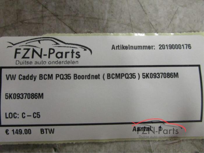 VW Caddy BCM PQ35 Boordnet (BCMPQ35)