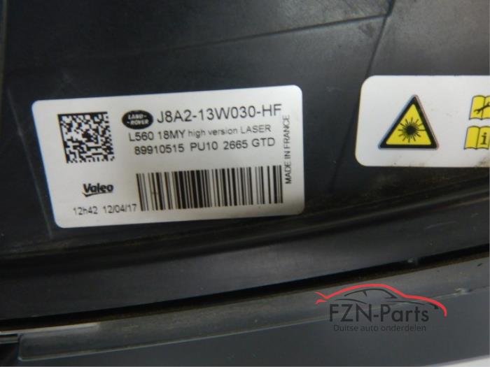 Range Rover Velar Volled Laser Koplamp Links L