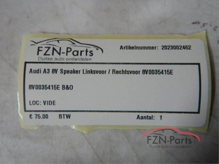 Audi A3 8V Speaker Linksvoor/Rechtsvoor