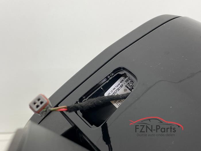 VW Tiguan 571 Zij, Buitenspiegel Links LO41 Side assist