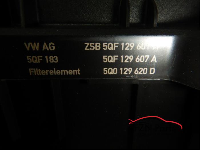 VW Tiguan 5NA Luchtfilter 2.0 TDI