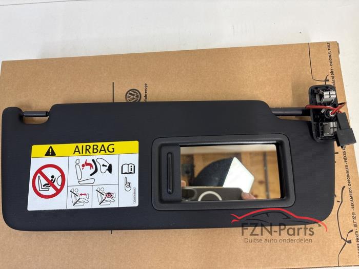 VW Passat B8 Zonneklep Rechts zwart