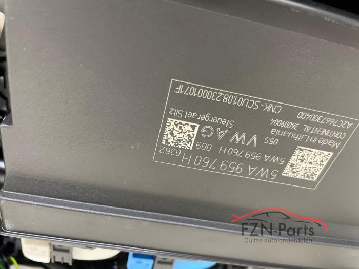 VW Golf 8 R Interieur Leer Carbon