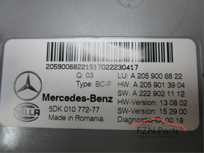Mercedes-Benz MB W205 C-Klasse Boordnet