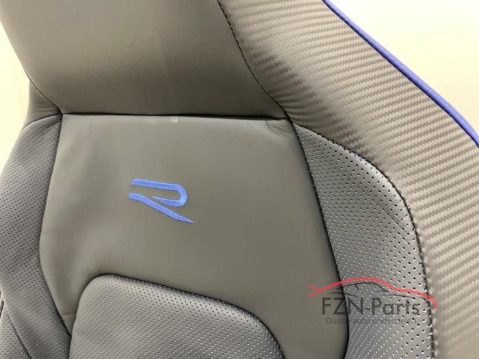 VW Golf 8 R Interieur Leer Carbon