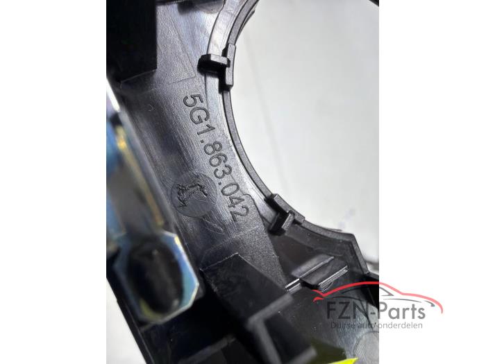 VW Golf 7 5G Climate control paneel hoogglans zwart