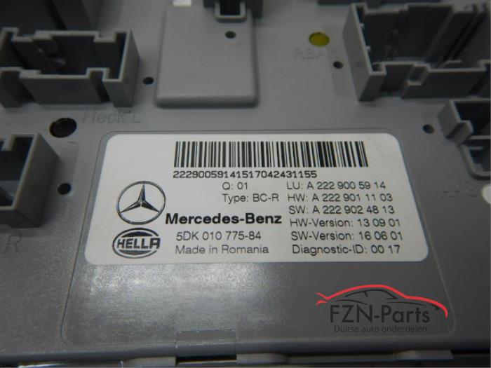 Mercedes-Benz S-Klasse W222 Boordnet