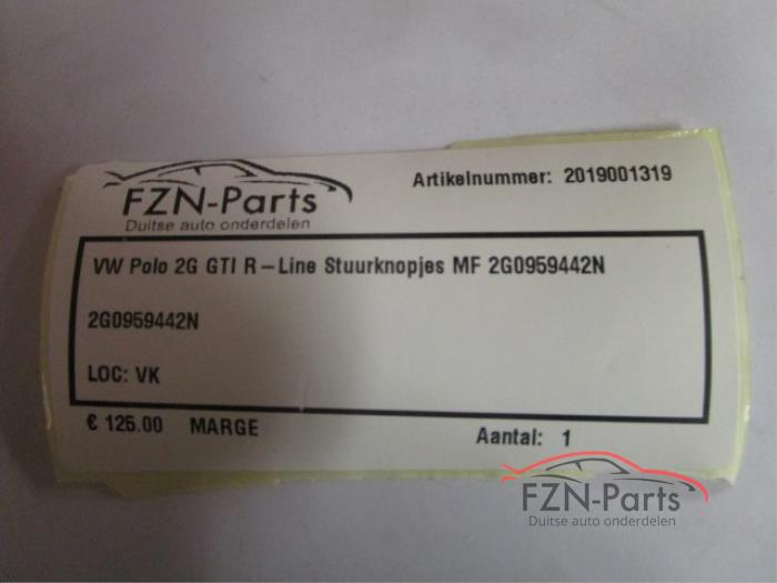 VW Polo 2G GTI R-Line Stuurknopjes MF