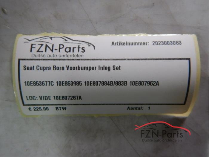 Seat Cupra Born Voorbumper Inleg Set
